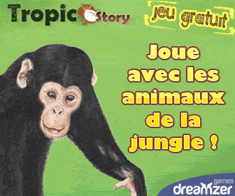 Tropicstory : jeu gratuit sur Internet, s\'occuper d\'un animal